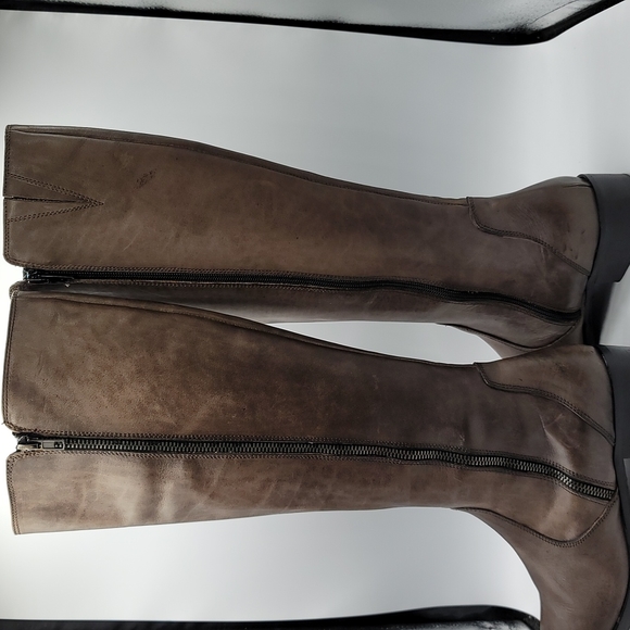 Garnet Hill Italian Leather Tall Boots size 8 - Picture 5 of 6